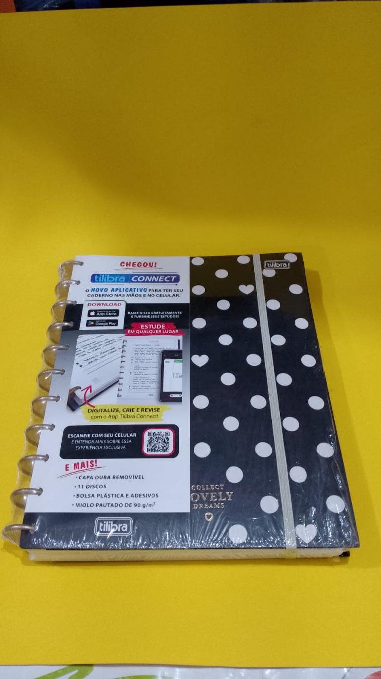 Cadernos de disco na Papelaria Popular em Vilhena